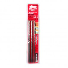 JUEGO 3 BROCAS DE CONCRETO 4MM 4.8 MM Y 6.3 MM MILWAUKEE