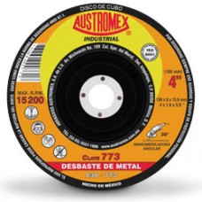 DISCO PARA DESBASTE DE METAL 4" MOD. X773