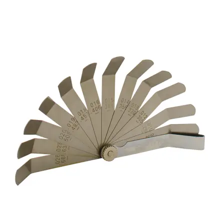 y107323 calibrador doblez 45? 12hojas
