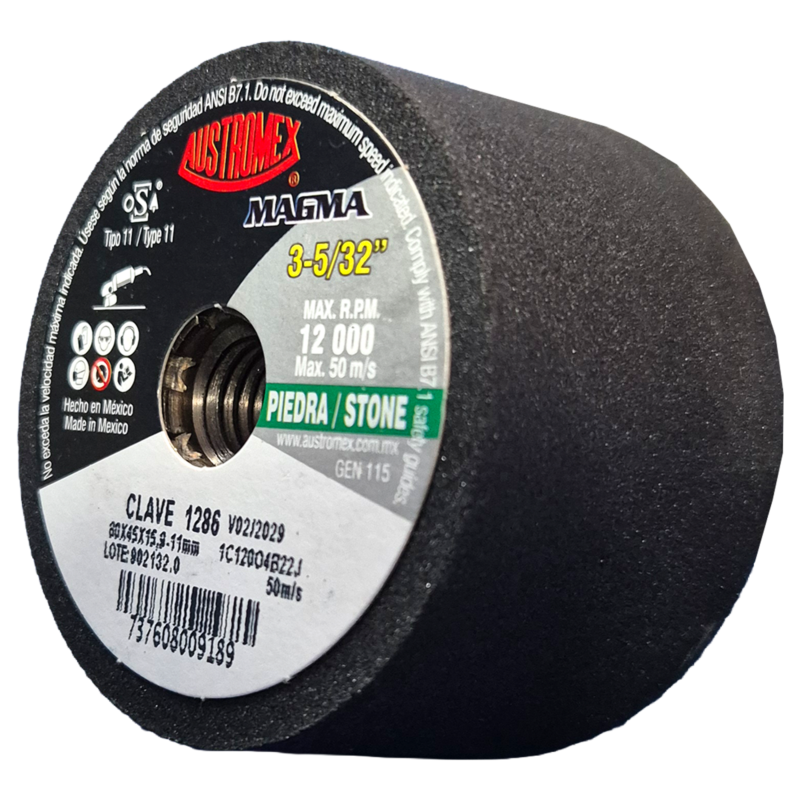 x1286 copa para piedra 3" g.12