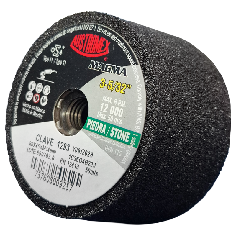 x1293 copa para piedra 3" g.36