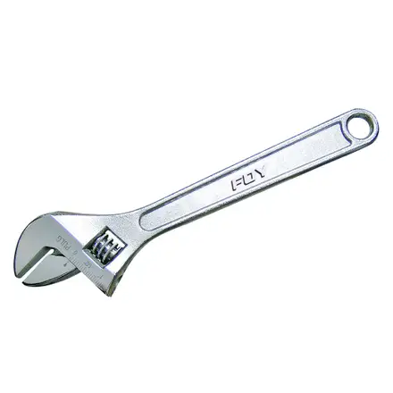 y140412 llave ajustable de 12" cromada