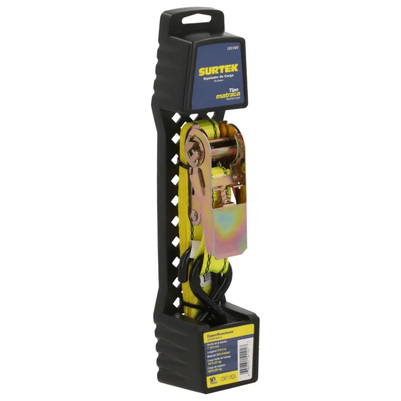 y151101 sujetador 1"x 10' con matraca