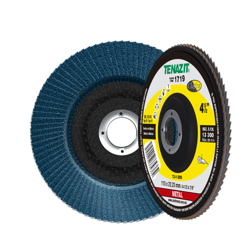 x1719 disco laminado 4 1/2 g.120