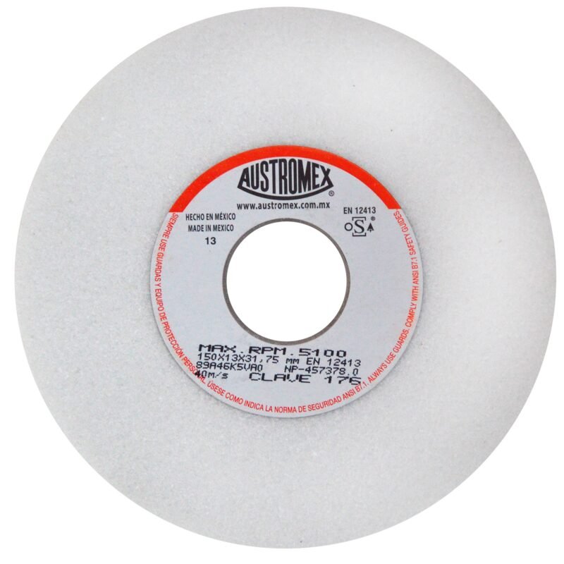 x176 rueda blanca 6" g 46