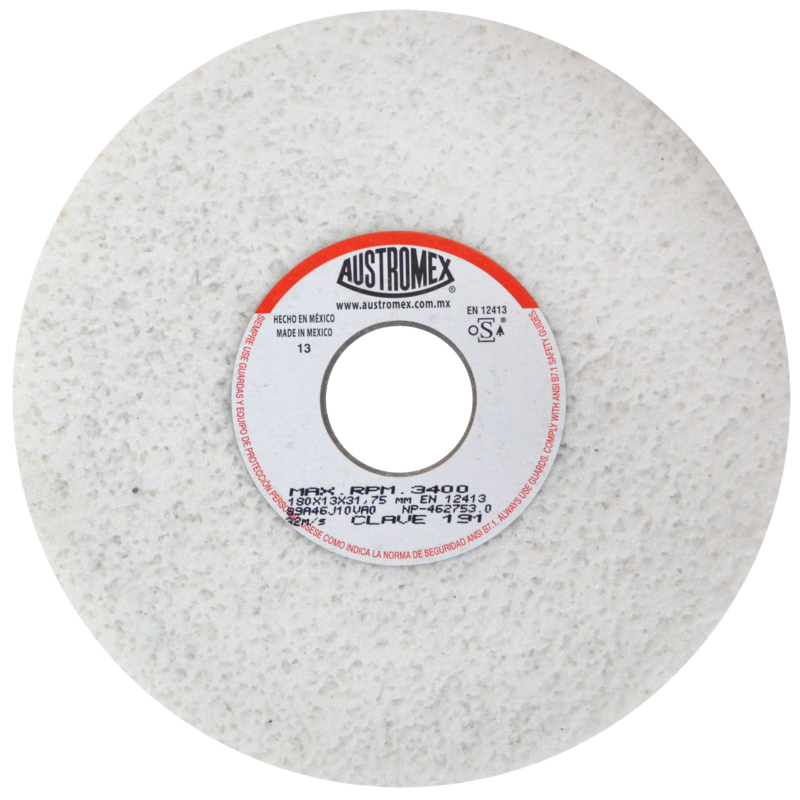 x191 rueda blanca 7" g 46 porosa