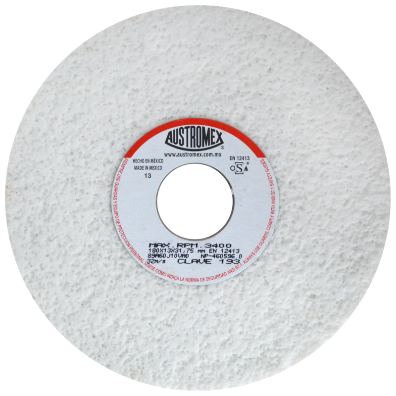 x193 rueda blanca 7"g 60 porosa