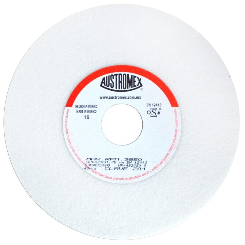 x201 rueda blanca 8"g 46