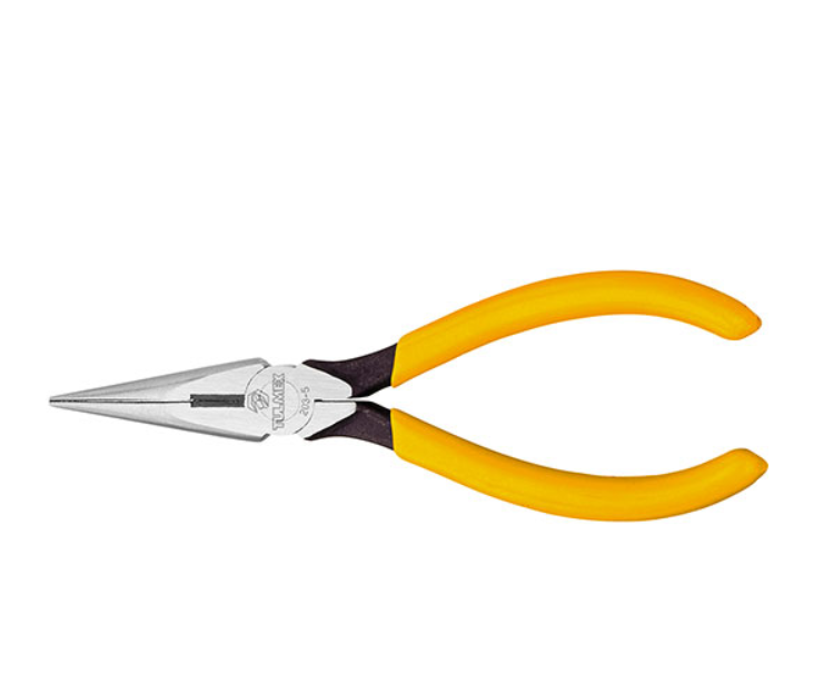 k203 5 pinza punta conica con corte 5"