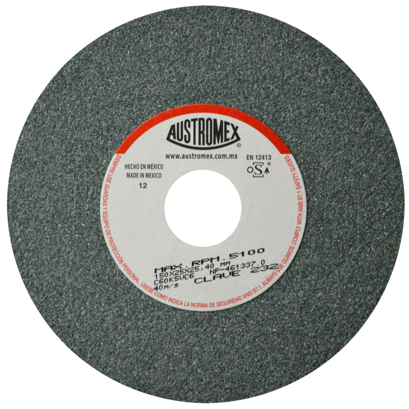 x232 rueda verde 6" g 60