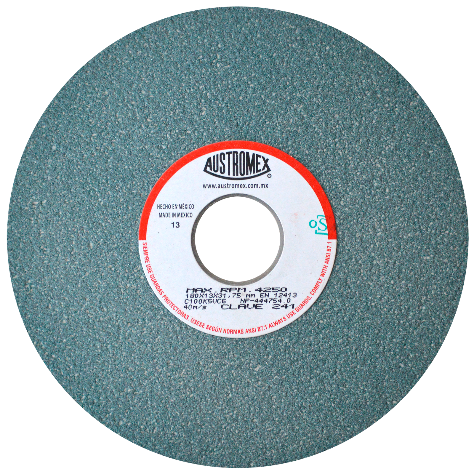 x241 rueda verde 7" g 100 x241 rueda verde 7" g 100
