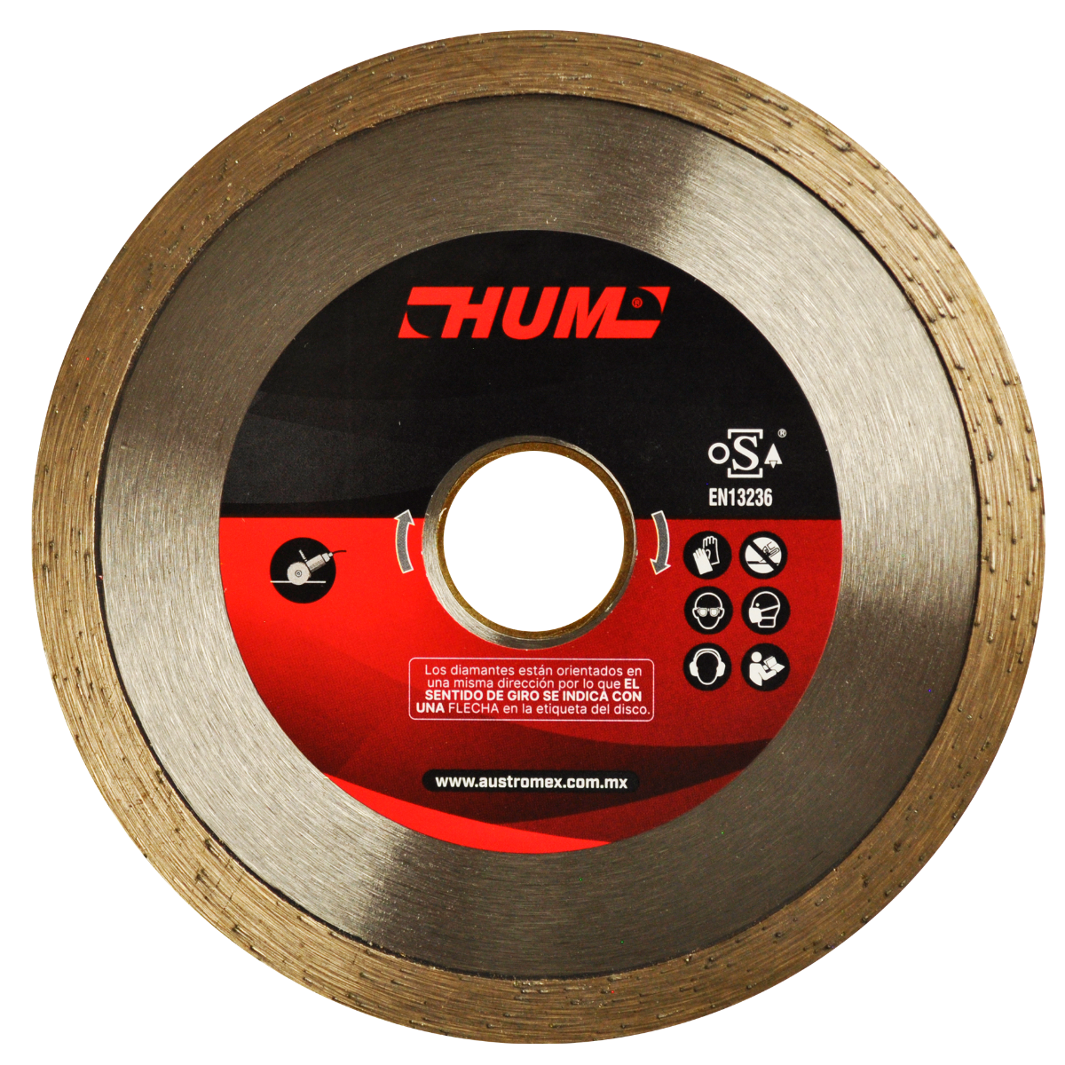 x2556 disco de diamante marmol continuo 4 1/2" x2556 disco de diamante marmol continuo 4 1/2"