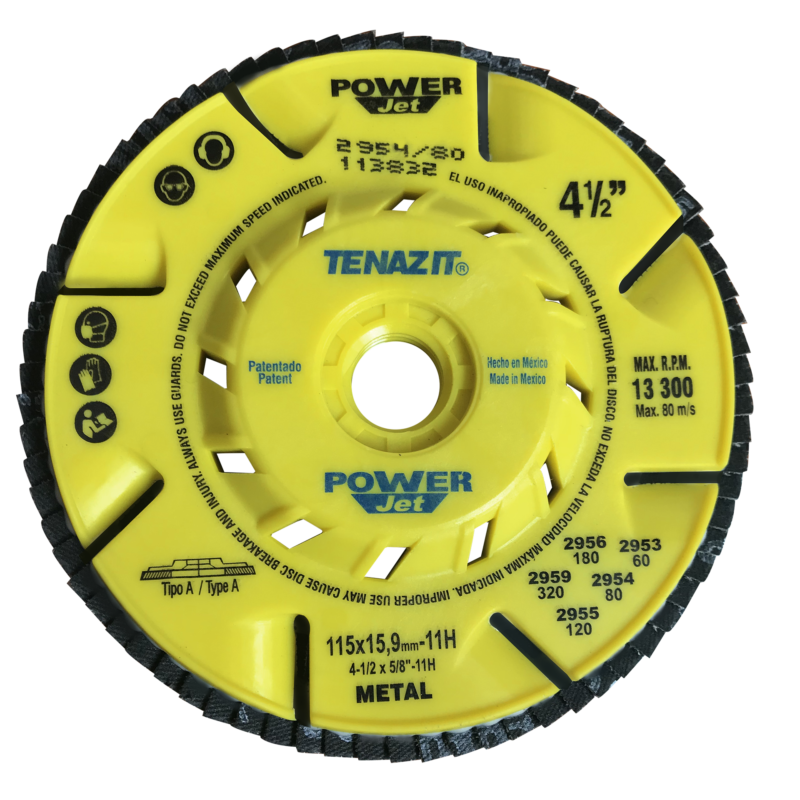 x2954 disco laminado 4 1/2 g.80