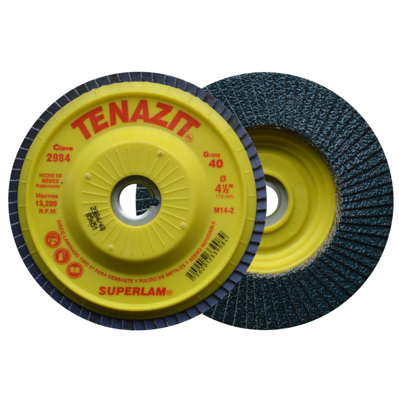 x2984 disco laminado 4 1/2 g.40