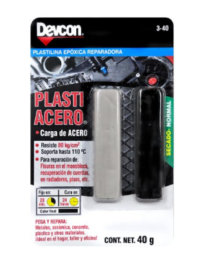 d3 40 plastilina plastiacero 40grs