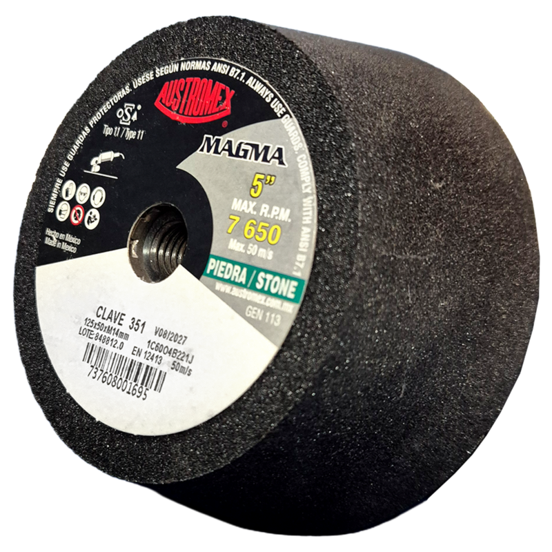 x351 copa para piedra 5" g.60