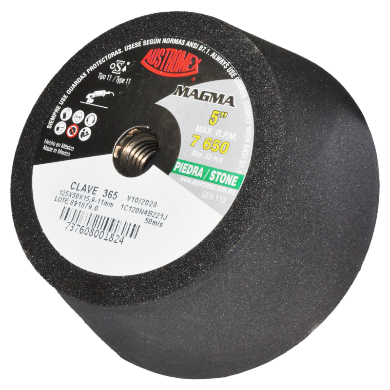 x365 copa para piedra 5" g.120
