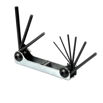 u4978 juego allen 9 pz .50" a 3/16" tipo navaja