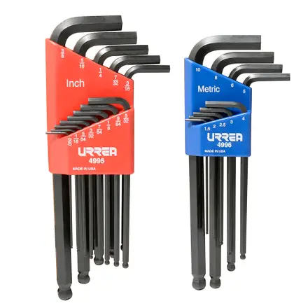 u49822 juego allen 22pz std/mm rack bola