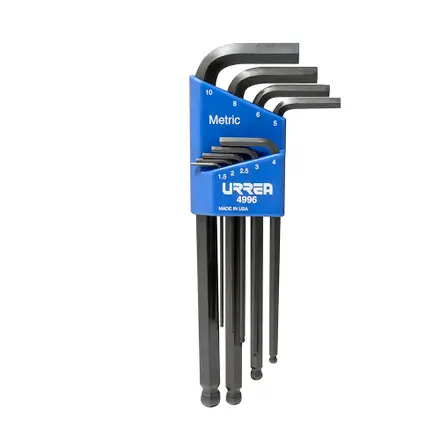 u4996 juego allen 9pz 1.5 a 10mm rack bola