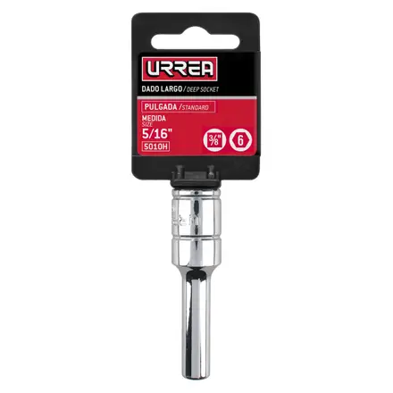 u5010h dado 3/8" largo 6pts 5/16"