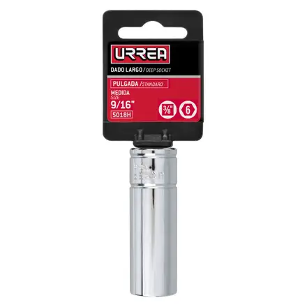 u5018h dado 3/8" largo 6pts 9/16" u5018h dado 3/8" largo 6pts 9/16"