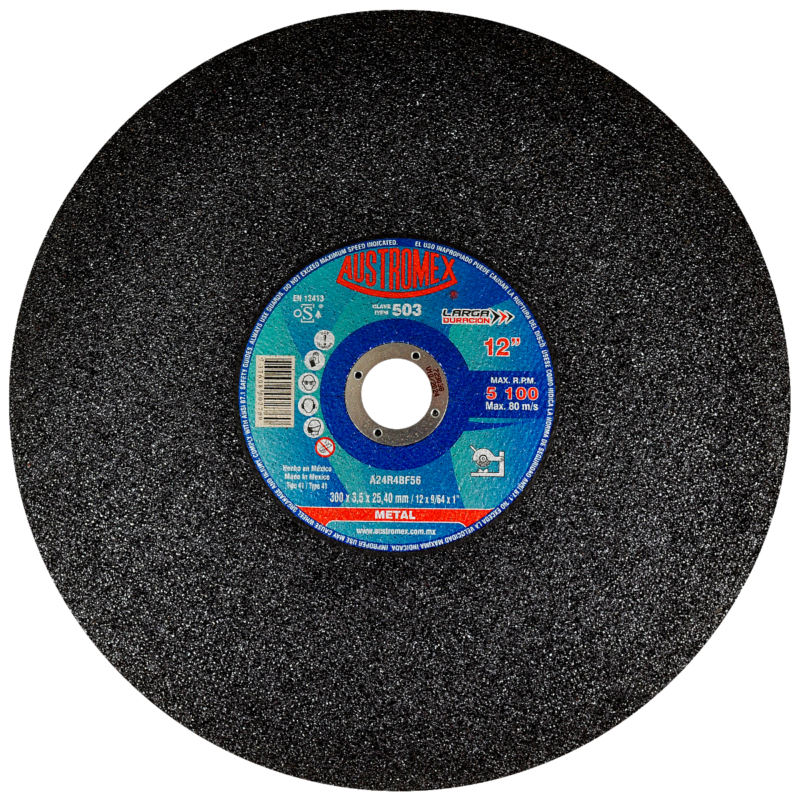 x503 disco corte de metal 12"