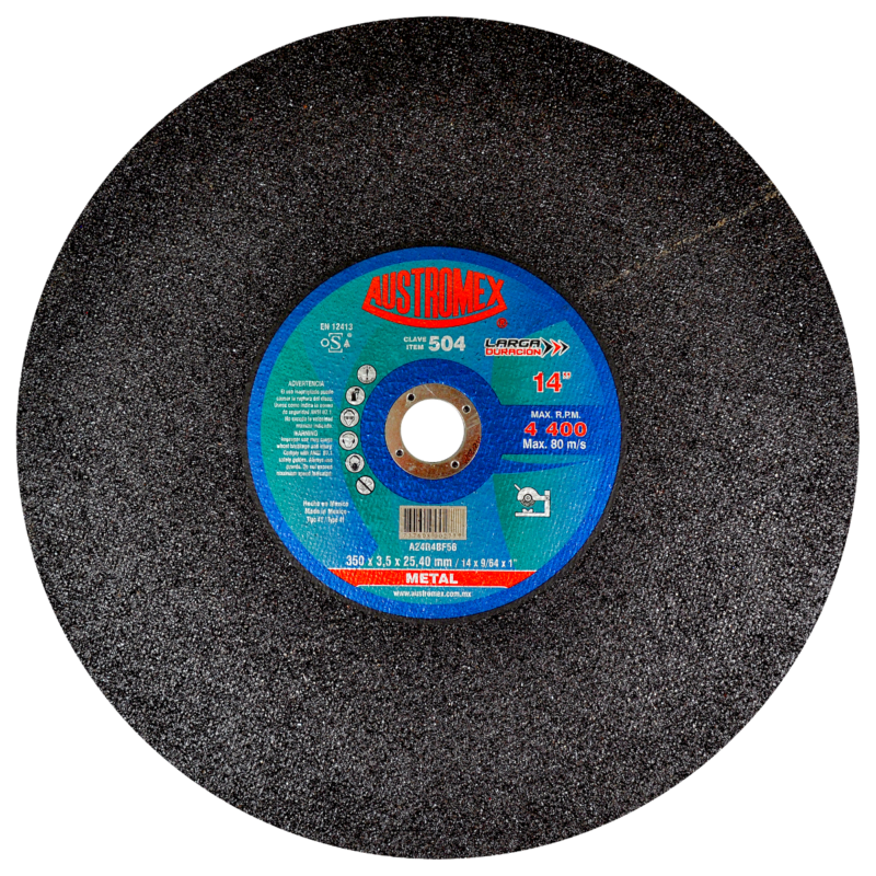 x504 disco corte de metal 14"