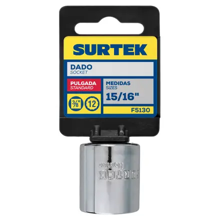 y5130 dado 3/8" std 12 pts 15/16