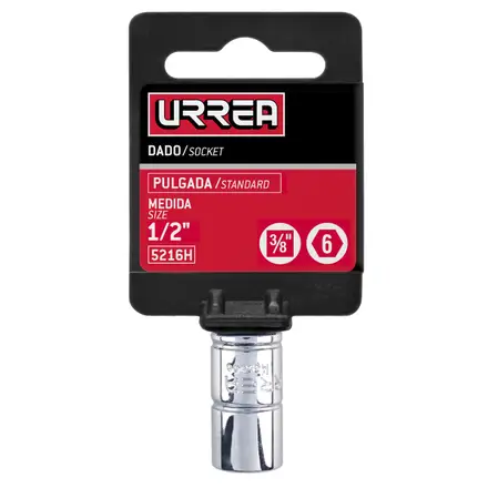 u5216h dado 3/8" 6pts 1/2"