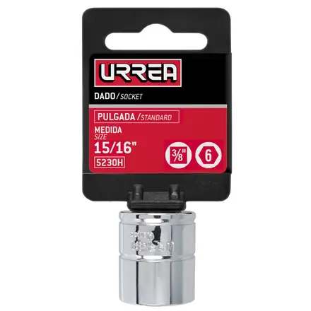 u5230h dado 3/8" 6pts 15/16"