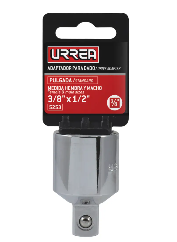 u5253 adaptador 3/8"hem x 1/2"macho