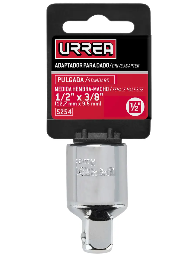 u5254 adaptador 1/2"hem x3/8"macho u5254 adaptador 1/2"hem x3/8"macho