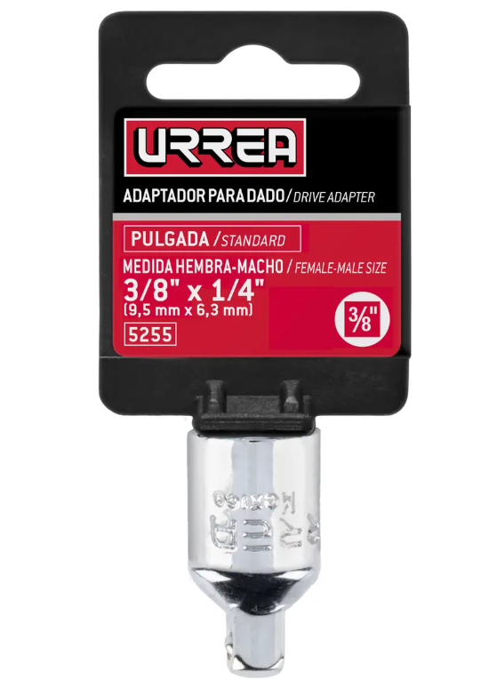u5255 adaptador 3/8"hem x 1/4"macho