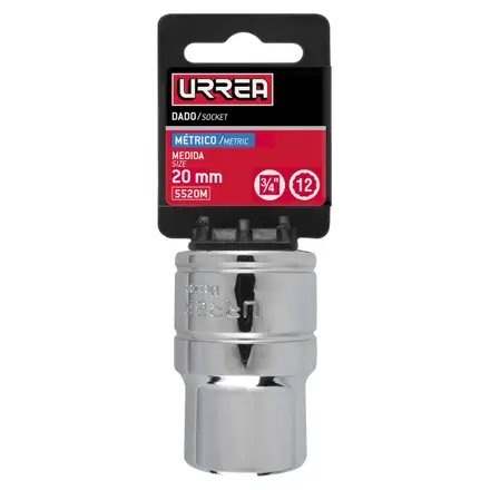 u5520m dado 3/4" 12pts 20mm