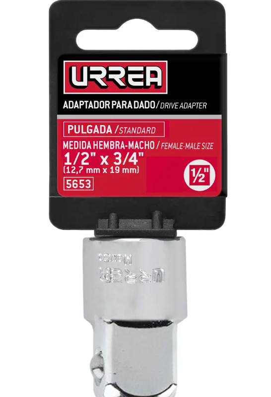 u5653 adaptador 1/2"hem x3/4"macho