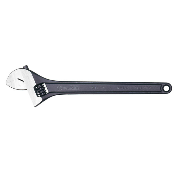 k701 15 llave ajustable pavonada 15"