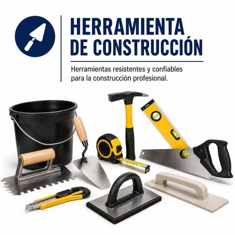 HERRAMIENTA DE CONSTRUCCION