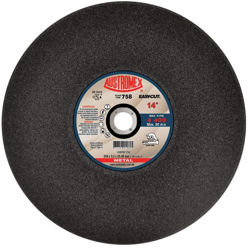 x758 disco corte de metal 14"