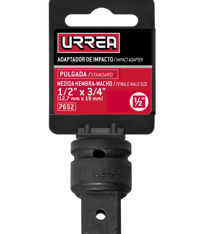 u7652 adaptador impacto 1/2"hemx3/4"macho