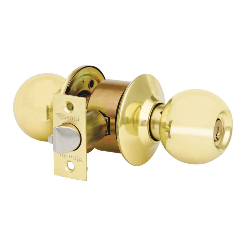s8573 cerradura recamara laton brillante