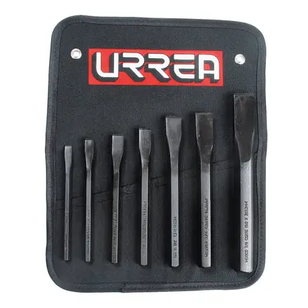u86b juego 7 cinceles 1/4 3/4