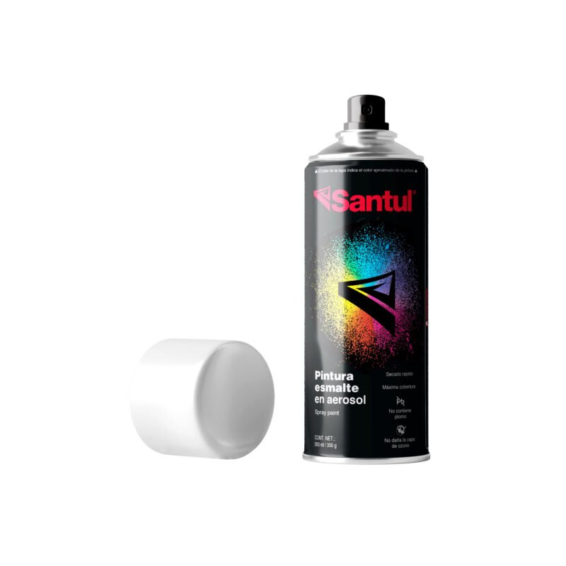 s8820 pintura aerosol blanco brillante