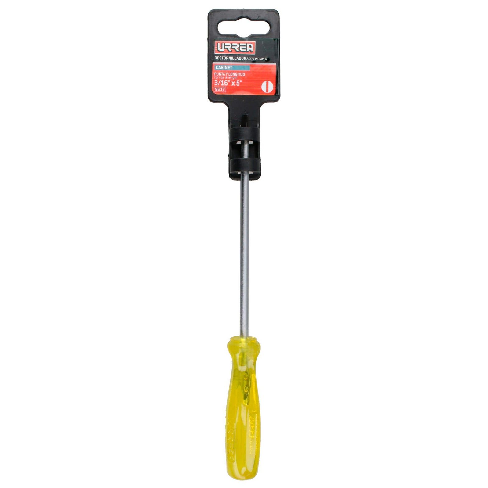 u9633 desarmador ambar cabinet 3/16x5 u9633 desarmador ambar cabinet 3/16x5