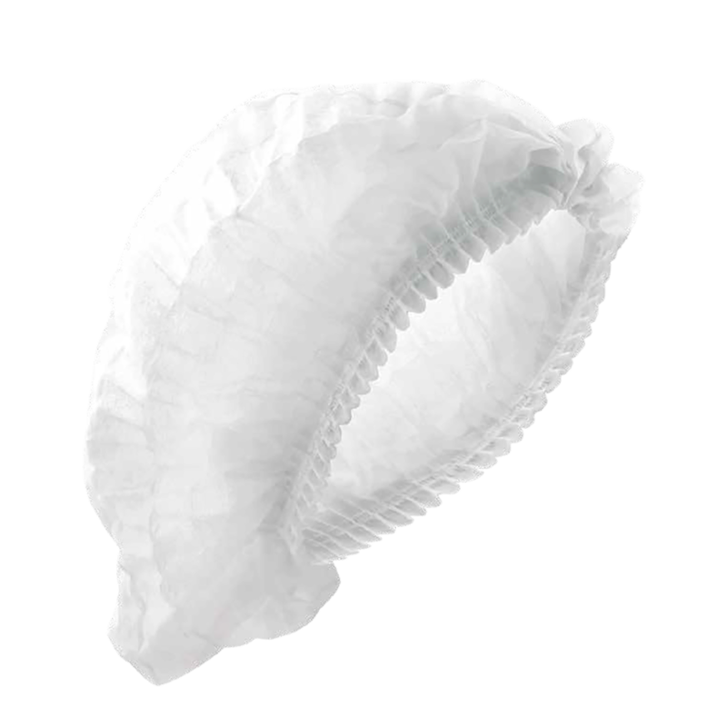 cofia plisada blanca 100pz