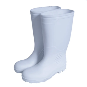 bota sanitaria blanca