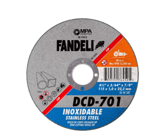 f701 disco corte acero inox 4 1/2"