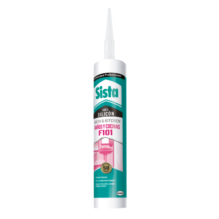 hs101b silicon ba?os cocina blanco 300ml