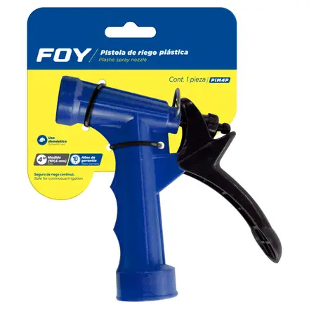 ypim4p pistola para riego 4" plastica
