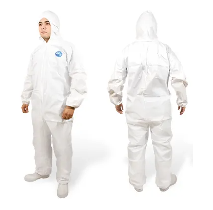 poexg overol desechable blanco